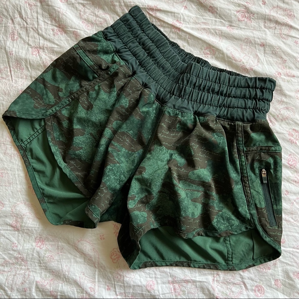 Lululemon Green Shorts